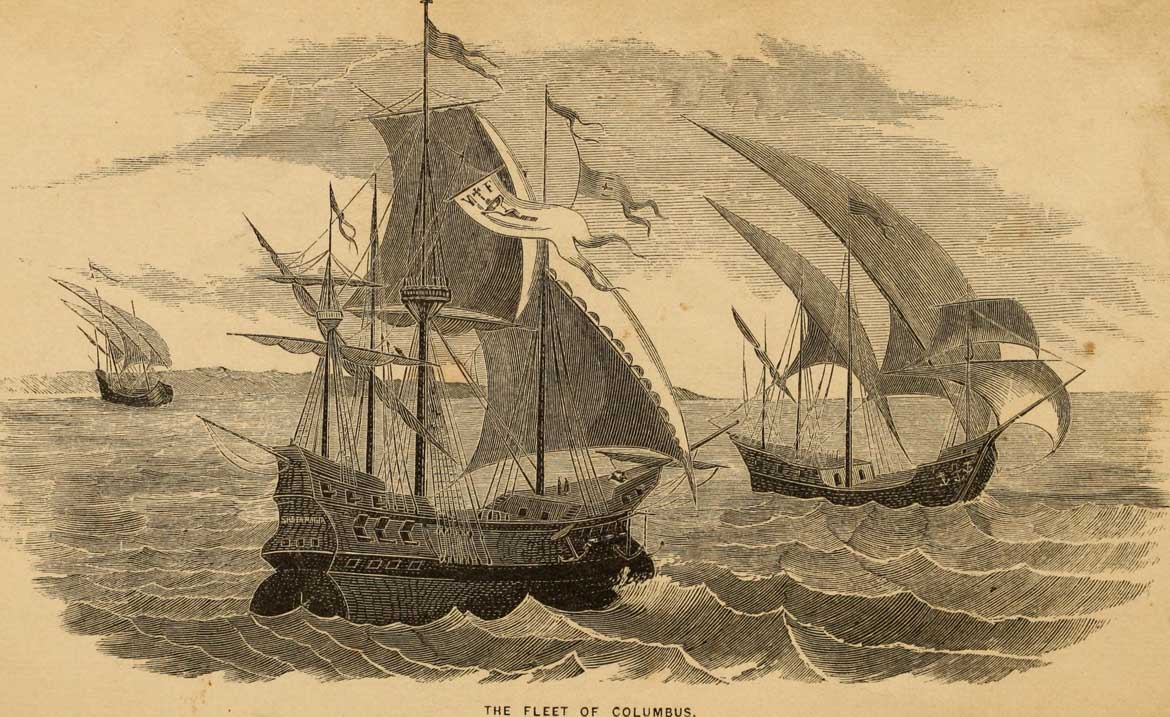 Vessels of Columbus' day